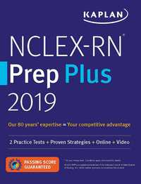 Book Cover for NCLEX-RN Prep Plus 2019 by Kaplan Nursing