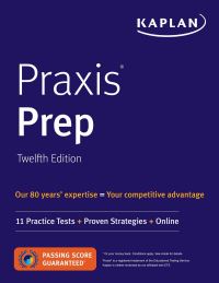 Book Cover for Praxis Prep by Kaplan Publishing