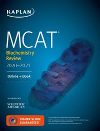 Book Cover for MCAT Biochemistry Review 2020-2021 by Kaplan Test Prep