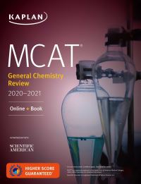 Book Cover for MCAT General Chemistry Review 2020-2021 by Kaplan Test Prep
