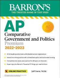 Book Cover for AP Comparative Government and Politics Premium by Jeff Davis