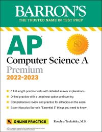 Book Cover for AP Computer Science A Premium, 2022-2023 by Roselyn Teukolsky