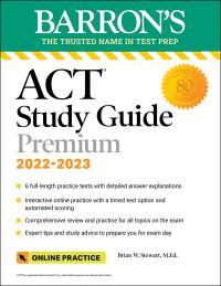 Book Cover for ACT Premium Study Guide by Brian W Stewart