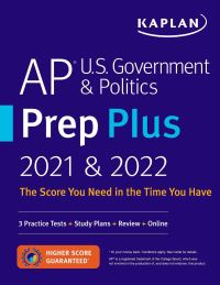 Book Cover for AP U.S. Government & Politics Prep Plus 2021 & 2022 by 
