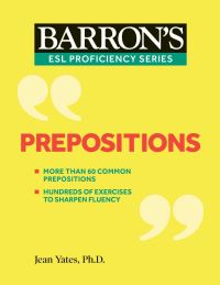Book Cover for Prepositions by Jean Yates