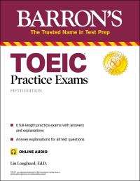 Book Cover for TOEIC Practice Exams by Lin Lougheed