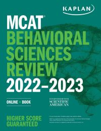 Book Cover for MCAT Behavioral Sciences Review 2022-2023 by 