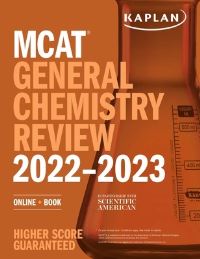 Book Cover for MCAT General Chemistry Review 2022-2023 by Kaplan Test Prep