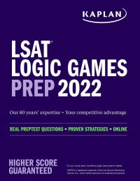 Book Cover for LSAT Logic Games Prep 2022-2023 by 