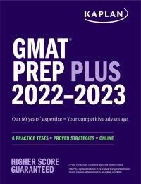 Book Cover for GMAT Prep Plus 2022-2023 by 