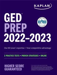 Book Cover for GED Test Prep 2022-2023 by Caren Van Slyke