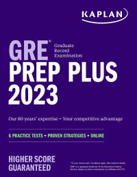 Book Cover for GRE Prep Plus 2023 by 