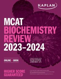 Book Cover for MCAT Biochemistry Review 2023-2024 by Alexander Stone Macnow