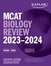 Book Cover for MCAT Biology Review 2023-2024 by 