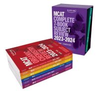 Book Cover for MCAT Complete 7-Book Subject Review 2023-2024 by Kaplan Test Prep and Admissions