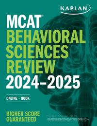 Book Cover for MCAT Behavioral Sciences Review 2024-2025 by 