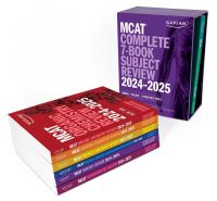 Book Cover for MCAT Complete 7-Book Subject Review 2024-2025 by Kaplan Test Prep and Admissions