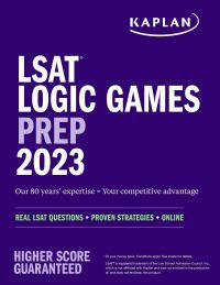 Book Cover for LSAT Logic Games Prep 2023 by 