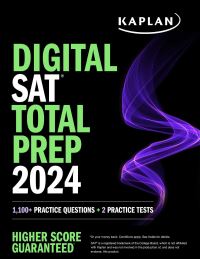 Book Cover for Digital SAT Total Prep 2024 by Kaplan Publishing