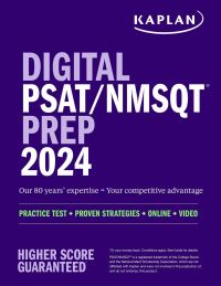 Book Cover for Digital PSAT/NMSQT Prep 2024 by 