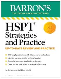 Book Cover for HSPT Strategies and Practice by Sandra Smith Martin