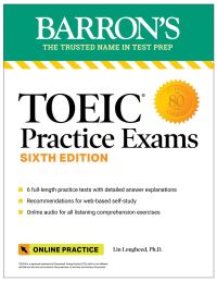 Book Cover for TOEIC Practice Exams by Lin Lougheed