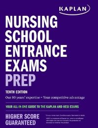 Book Cover for Nursing School Entrance Exams Prep by Kaplan Nursing