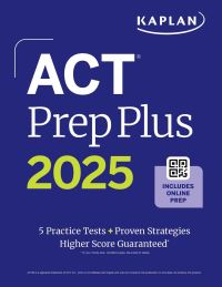 Book Cover for ACT Prep Plus 2025 by 