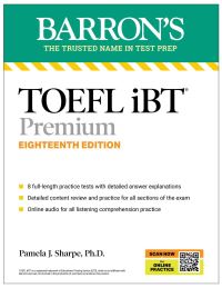 Book Cover for TOEFL iBT Premium by Pamela J Sharpe