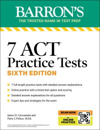 Book Cover for 7 ACT Practice Tests by Patsy J Prince, James D Giovannini