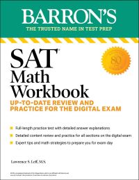 Book Cover for SAT Math Workbook by Lawrence S Leff