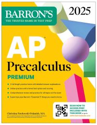 Book Cover for AP Precalculus Premium 2025 by Christina M Pawlowski