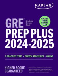 Book Cover for GRE Prep Plus 2024-2025 by 