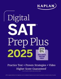 Book Cover for Digital SAT Prep Plus 2025 by 