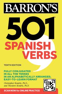 Book Cover for 501 Spanish Verbs by Christopher Kendris, Theodore Kendris