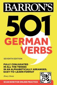 Book Cover for 501 German Verbs by Henry Strutz