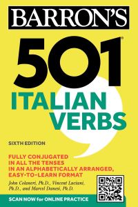 Book Cover for 501 Italian Verbs by John Colaneri, Vincent Luciani, Marcel Danesi