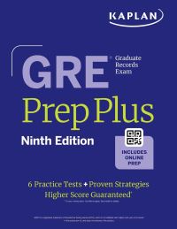 Book Cover for GRE Prep Plus 2025 by 