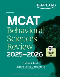 Book Cover for MCAT Behavioral Sciences Review 2025-2026 by 