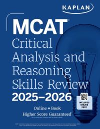 Book Cover for MCAT Critical Analysis and Reasoning Skills Review 2025-2026 by 