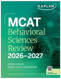 Book Cover for MCAT Behavioral Sciences Review 2026-2027 by Kaplan Test Prep