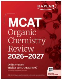 Book Cover for MCAT Organic Chemistry Review 2026-2027 by Kaplan Test Prep
