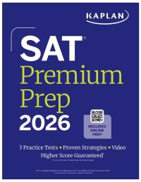 Book Cover for SAT Premium Prep 2026 by Kaplan Test Prep
