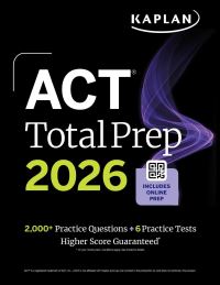 Book Cover for ACT Total Prep 2026 by Kaplan Test Prep
