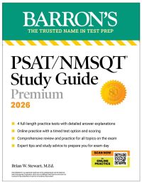 Book Cover for PSAT/NMSQT Premium Study Guide, 2026 by Barrons Educational Series, Brian W Stewart