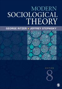 Book Cover for Modern Sociological Theory by George Ritzer, Jeffrey Stepnisky