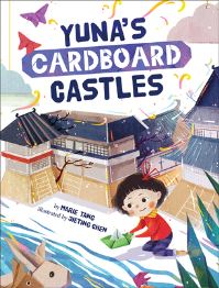 Book Cover for Yuna's Cardboard Castles by Marie Tang