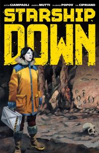 Book Cover for Starship Down by Justin Giampaoli, Vladimir Popov