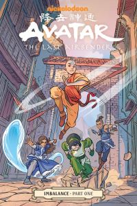 Book Cover for Avatar, the Last Airbender. Imbalance by Faith Erin Hicks, Bryan Konietzko, Michael Dante DiMartino