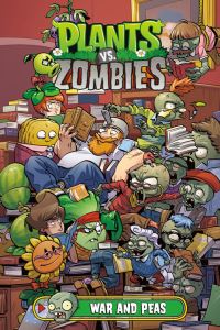 Book Cover for Plants Vs. Zombies. War and Peas by Paul Tobin, Heather Breckel